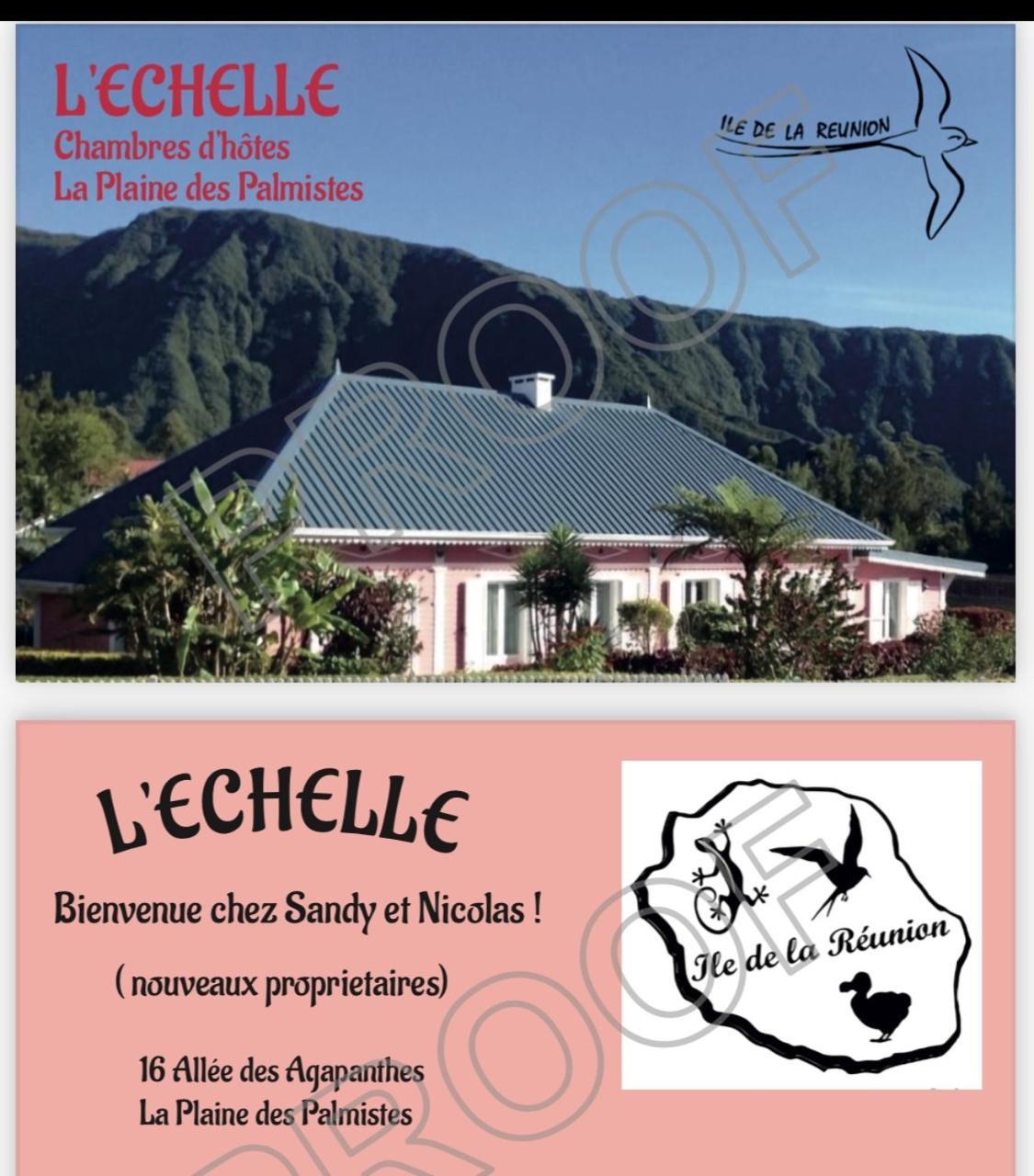 ラ・プレンヌ・デ・パルミスト L'Echelle Bed & Breakfast エクステリア 写真
